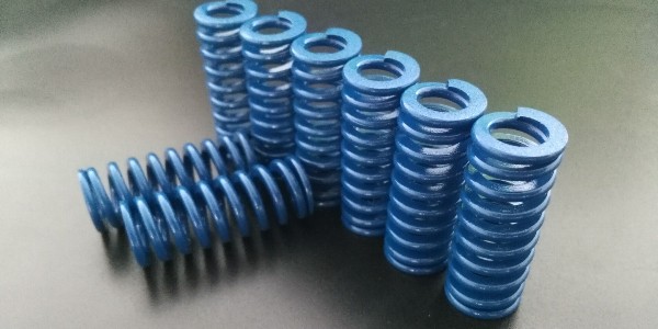 藍色彈簧壓縮量分析